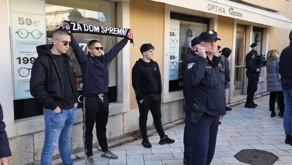 Devet uhapšenih u Rijeci zbog incidenata na antifašističkom maršu: Privedeni uglavnom maloletnici