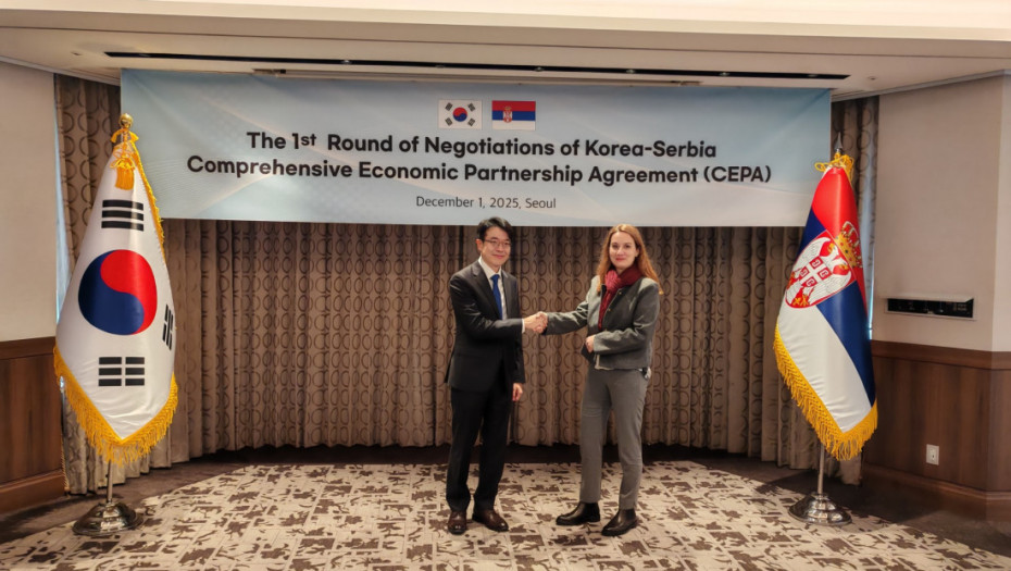 Otvorena prva runda pregovora o zaključivanju sporazuma o partnerstvu Srbije i Južne Koreje