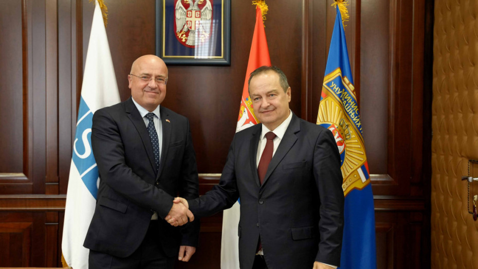 Dačić sa šefom OEBS-a o jačanju kapaciteta policije: Saradnja u reformama, ljudskim pravima i bezbednosti