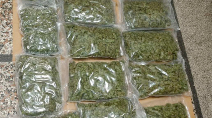 U Prokuplju zaplenjeno 8,7 kilograma materije nalik na marihuanu, osumnjičeni uhapšen