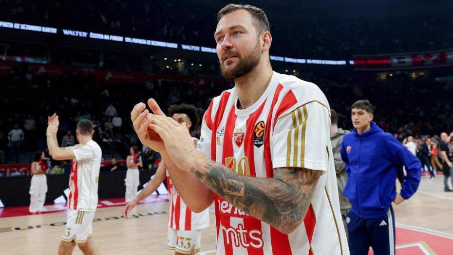 Produžetak saradnje: Donatas Motiejunas u Crvenoj zvezdi do kraja sezone