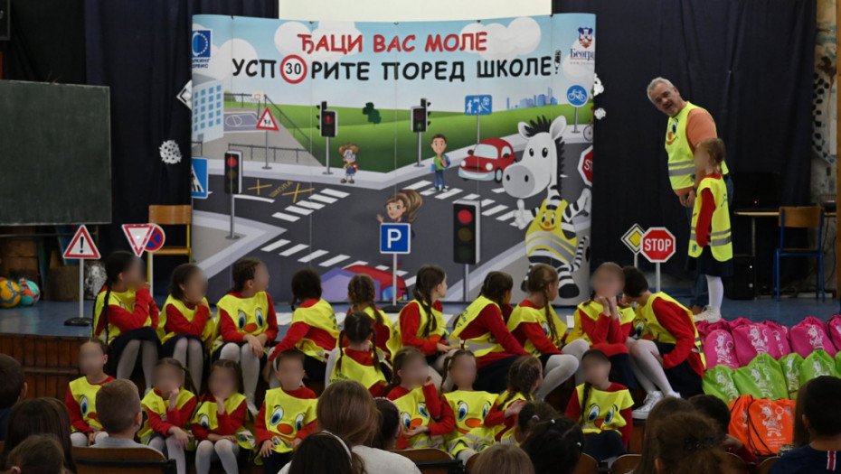Parking servis započeo novi ciklus edukacije đaka prvaka o saobraćaju