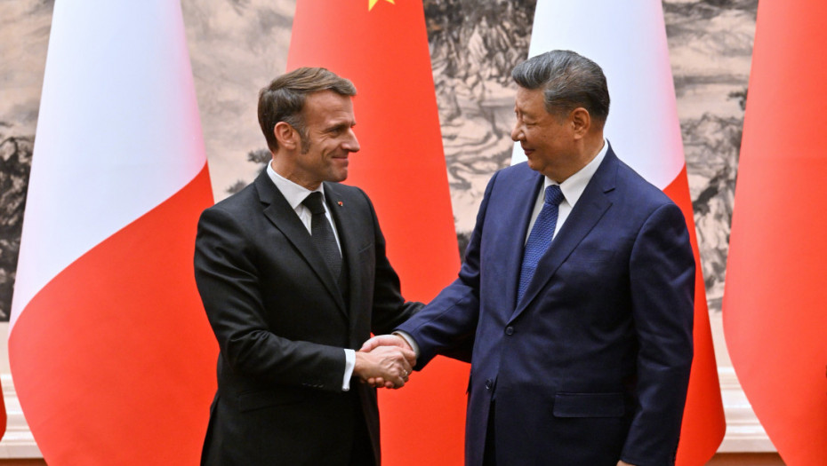Makron u Pekingu: Dočekao ga Si Đinping, na vrhu agende rat u Ukrajini i bezbednost Evrope