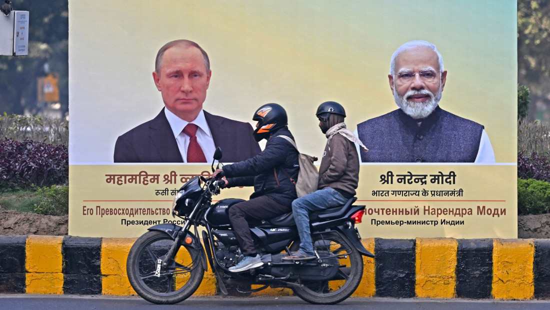 Putin doputovao u Indiju, započinje dvodnevnu posetu