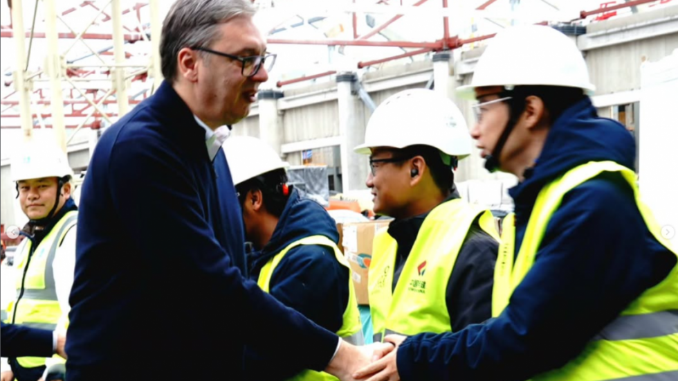 Vučić obišao radove na Ekspu: Ozbiljno se spremamo za najvažniju svetsku manifestaciju 2027. godine (FOTO)
