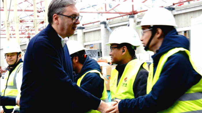 Vučić obišao radove na Ekspu: Ozbiljno se spremamo za najvažniju svetsku manifestaciju 2027. godine (FOTO)