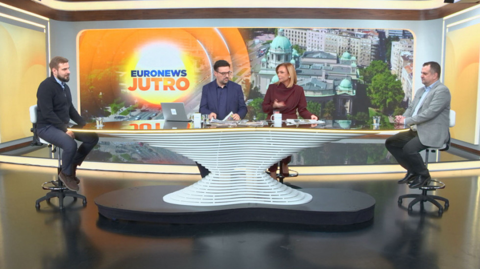Diskusija u studiju Euronews Srbija: Grbić i Dobrosavljević o sankcijama NIS-u i geopolitičkoj poziciji naše zemlje