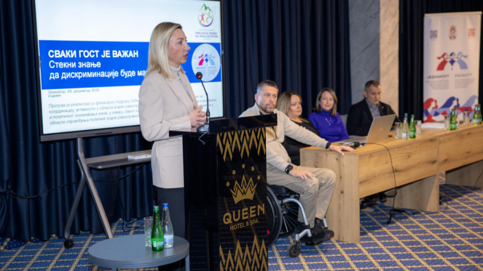 Macura: Cilj obuke "Pristupačan Zlatibor-turizam za sve" da usluge budu svima dostupne