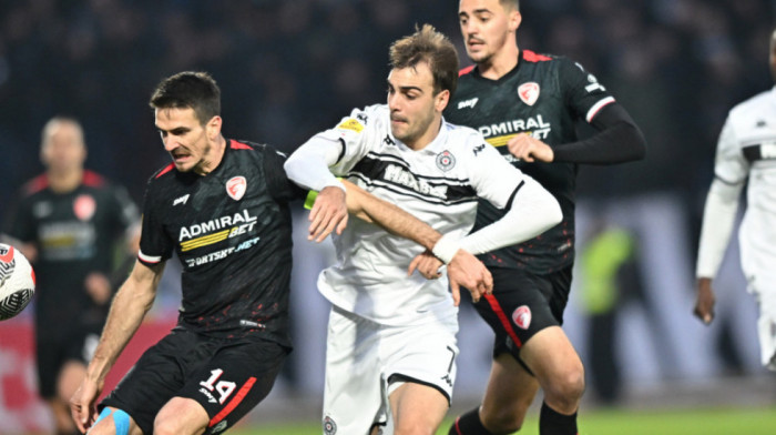 Partizan u goleadi pobedio Radnički u Kragujevcu