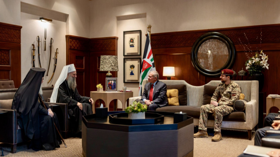 Porfirije u Jordanu razgovarao sa jordanskim kraljemm i patrijarsima Jovanom i Teofil