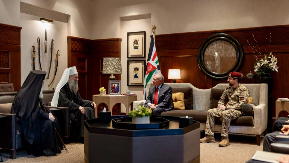 Porfirije u Jordanu razgovarao sa jordanskim kraljemm i patrijarsima Jovanom i Teofil