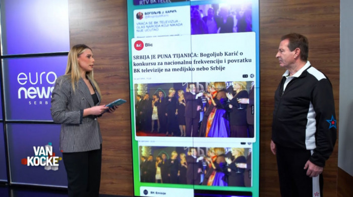 Bogoljub Karić za Euronews Srbija: Želimo da obnovimo BK televiziju koju mogu da gledaju sve tri generacije