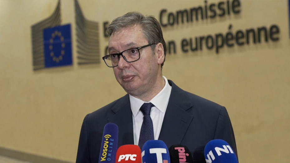 Vučić posle radne večere u Briselu: Pitanje je samo kada će doći upozorenje SAD o sekundarnim sankcijama