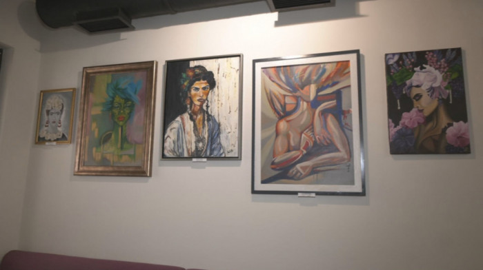 Izložba "Pometnja": Umetnost bez pravila u beogradskim kafićima (VIDEO)