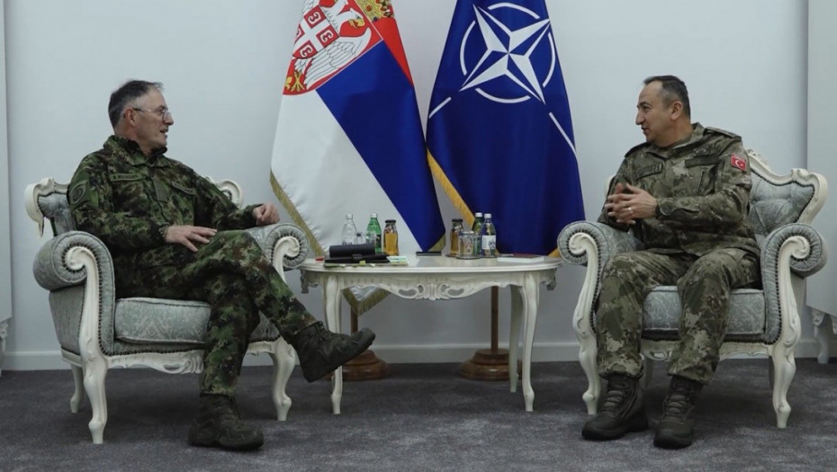 Mojsilović sa komandantom KFOR-a razgovarao o stanju bezbednosti na AP KiM
