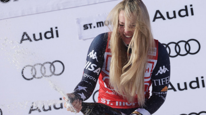 Lindzi Von slavila u spustu u 41. godini i postala najstarija pobednica u istoriju skijanja