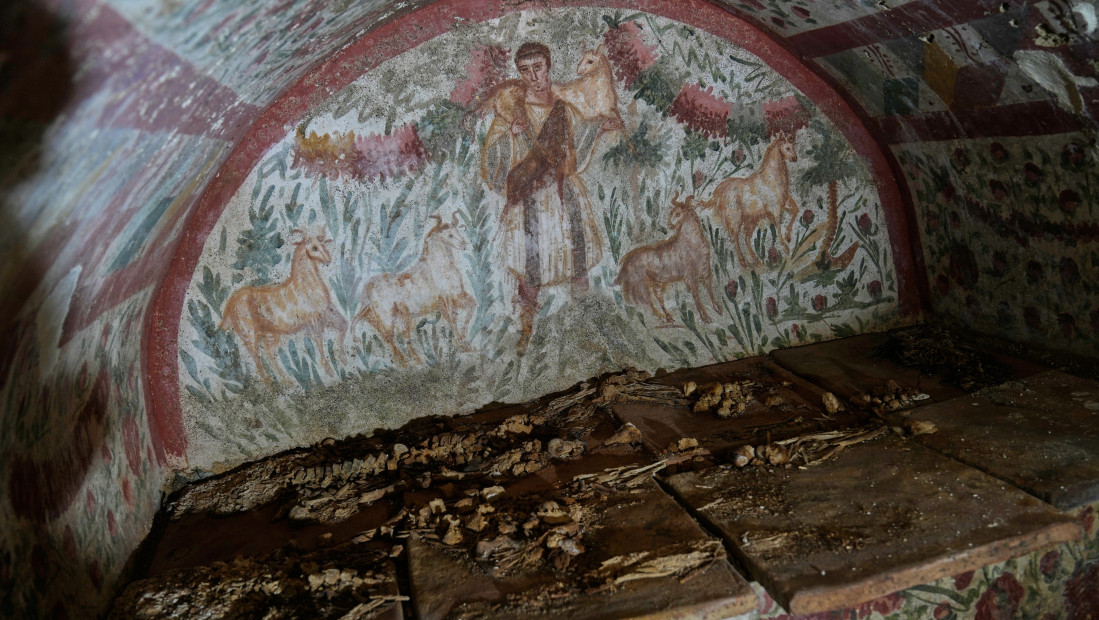 "Dobri pastir" iz Nikeje: U Turskoj pronađena neobična freska Isusa Hrista iz 3. veka (FOTO)