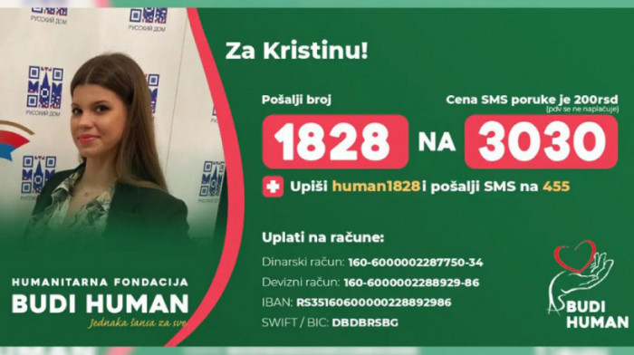 Kristina (22) boluje od retkog sindroma i potrebna joj je naša pomoć