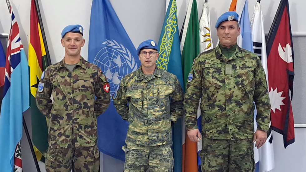 Oficir Vojske Srbije preuzeo dužnost šefa vojnih posmatrača na Bliskom istoku