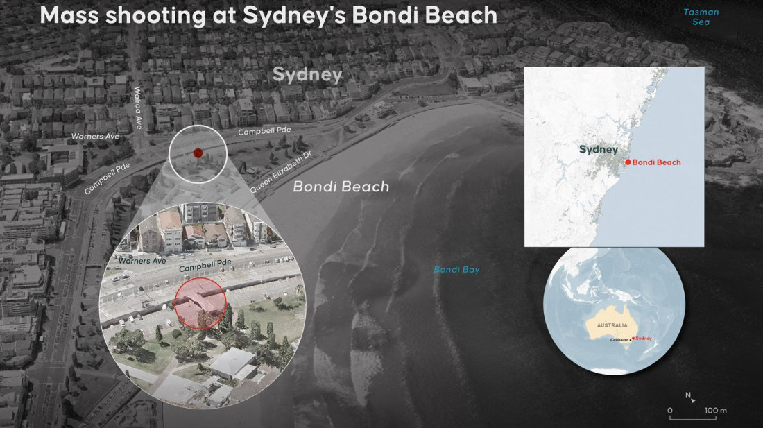 Svi detalji napada u Sidneju: U pucnjavi na čuvenoj plaži stradalo 10 osoba, muškarac razoružao napadača (VIDEO)