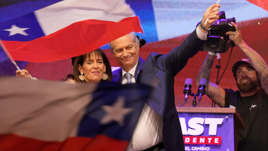 Čile dobio novog predsednika: Kast osvojio više od 58 odsto glasova