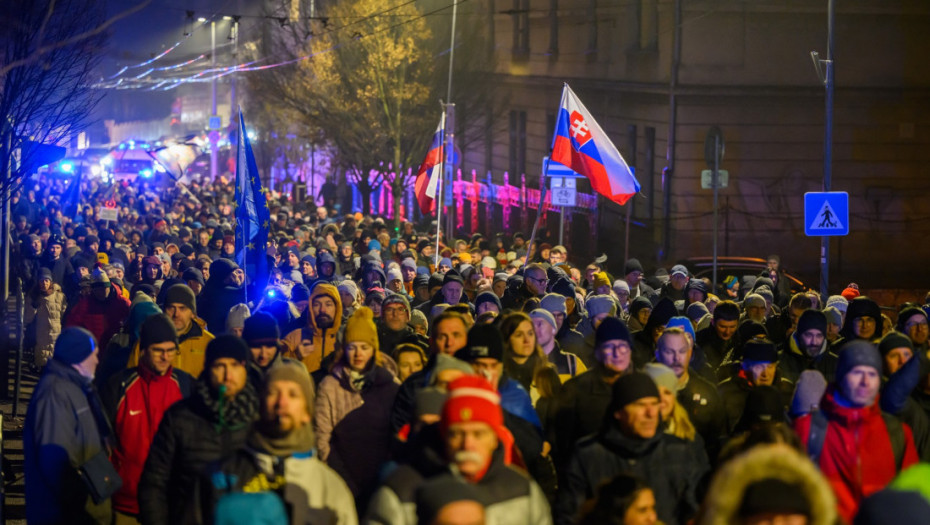 Hiljade građana u Bratislavi na protestu protiv novog Krivičnog zakona