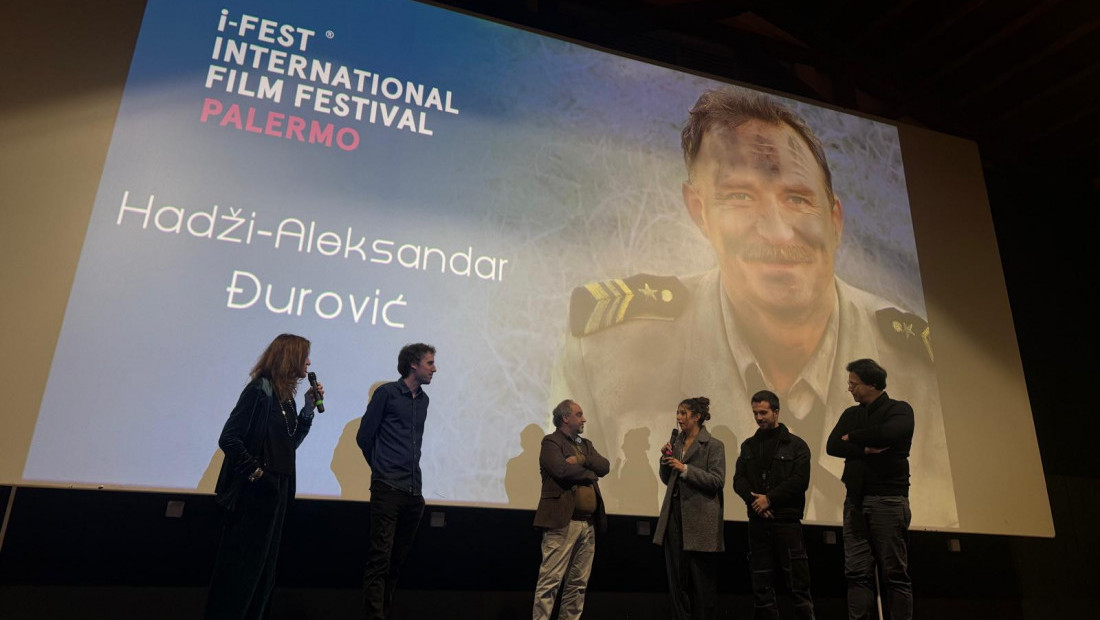 Nagrada za film "Sveta Petka - Krst u pustinji" na festivalu u Palermu