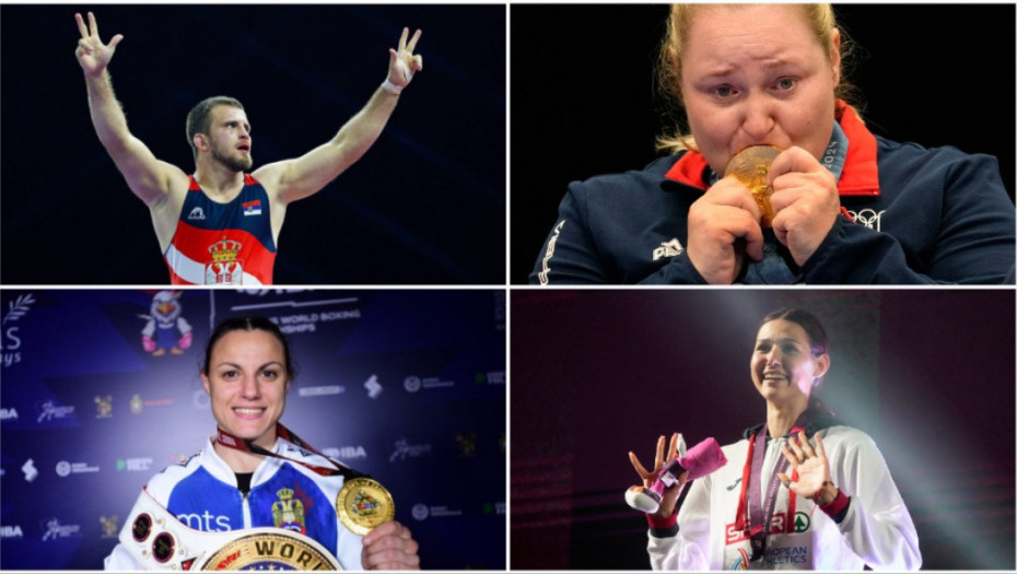 Godina uspeha srpskih sportista: Angelina Topić nizala medalje, Anđela Branković ispisala istoriju Srbije