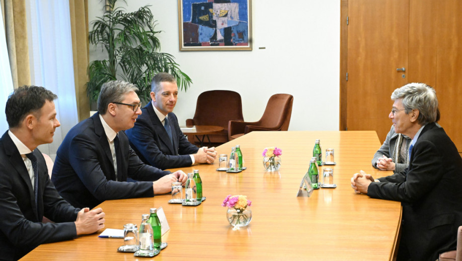 Vučić sa Saksom: Razgovarali smo o globalnoj situaciji i srpskim regionalnim prilikama