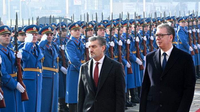 Vučić se sastao sa Kavelašvilijem, sledi plenarni sastanak delegacija Srbije i Gruzije (FOTO)