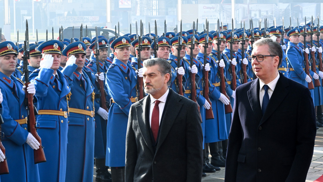 Vučić se sastao sa Kavelašvilijem, sledi plenarni sastanak delegacija Srbije i Gruzije (FOTO)