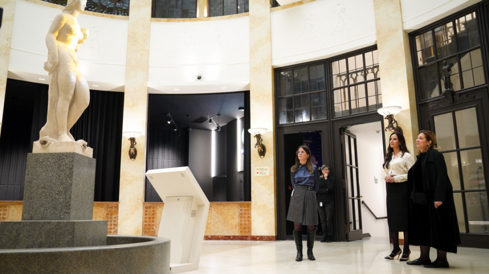 Tamara Vučić i prva dama Gruzije posetile Palatu nauke i Muzej Nikole Tesle