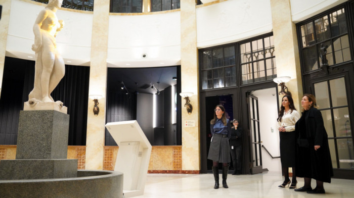 Tamara Vučić i prva dama Gruzije posetile Palatu nauke i Muzej Nikole Tesle