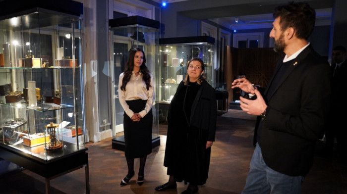 Tamara Vučić ispratila predsednika Gruzije i prvu damu na aerodromu "Nikola Tesla"