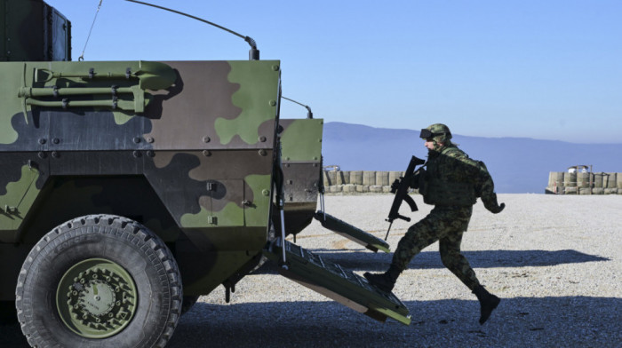 Ministarstvo odbrane: Obuka na novim borbenim vozilima u jedinicama Vojske Srbije