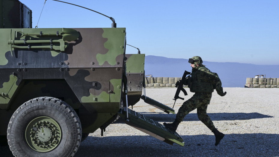 Ministarstvo odbrane: Obuka na novim borbenim vozilima u jedinicama Vojske Srbije