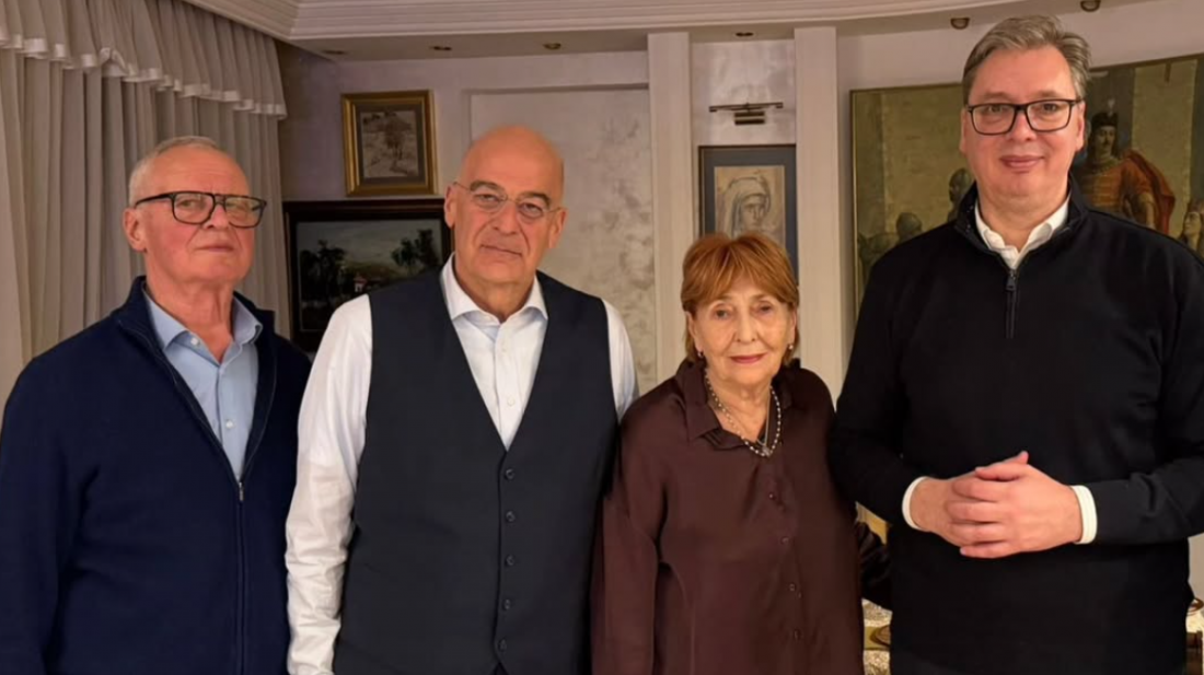 Vučić ugostio grčkog ministra odbrane Nikosa Dendijasa