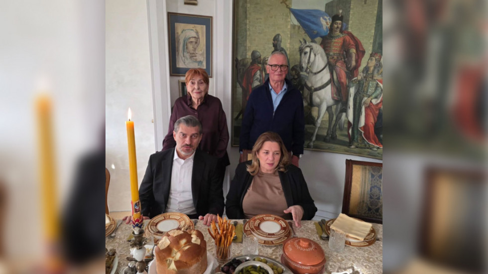 Vučić na slavi ugostio predsednika Gruzije i njegovu suprugu