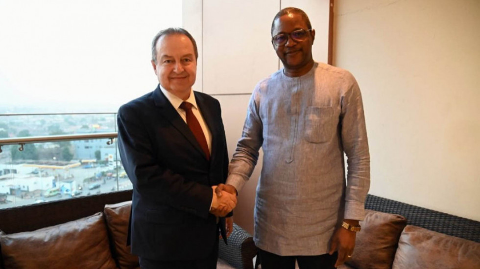 Dačić sa ministrom spoljnih poslova Burkine Faso: Još jednom smo potvrdili posvećenost jačanju prijateljskih odnosa