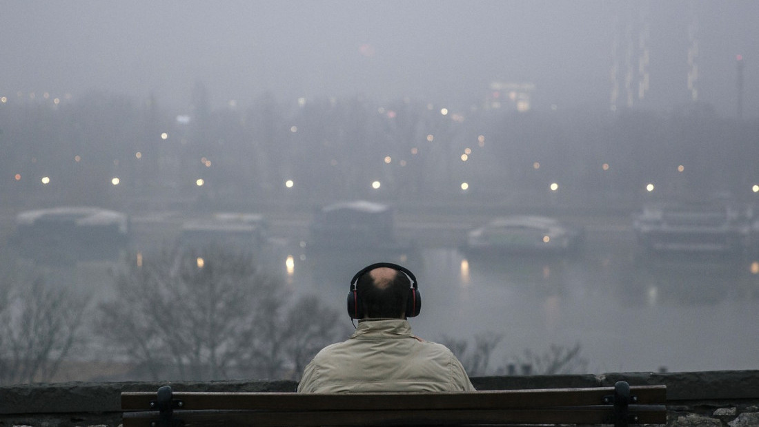 Vazduh i večeras veoma zagađen: Mapa Agencije za zaštitu životne sredine pokazuje najugroženije delove Srbije