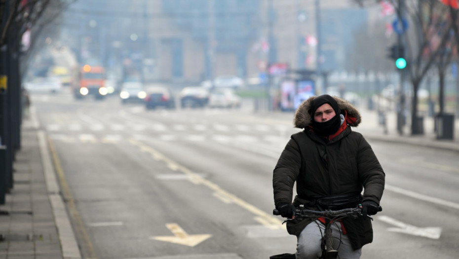 U Srbiji danas oblačno i hladno, ponegde s kišom ili snegom, temperatura do 5 stepeni