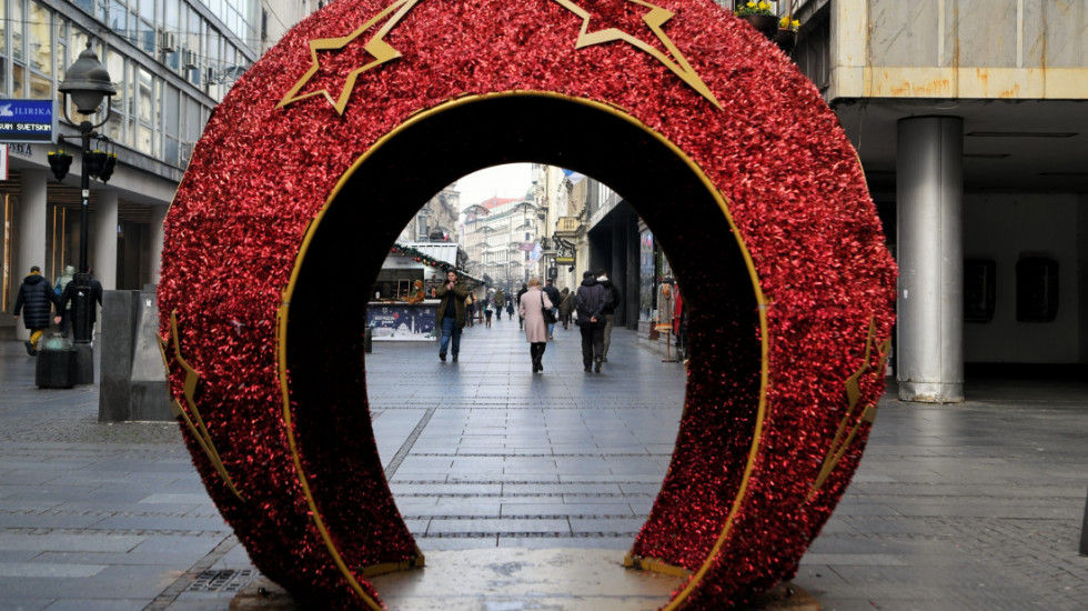Tokom dana osetno hladnije, u novogodišnjoj noći temperatura daleko ispod nule