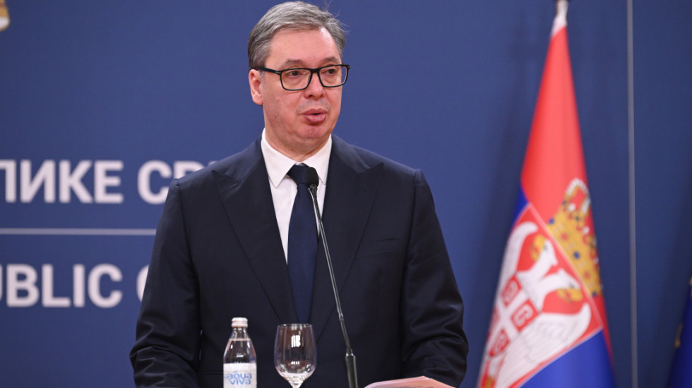 Vučić posle sastanka sa Pelegrinijem: Zahvalan sam Slovačkoj na iskrenoj podršci