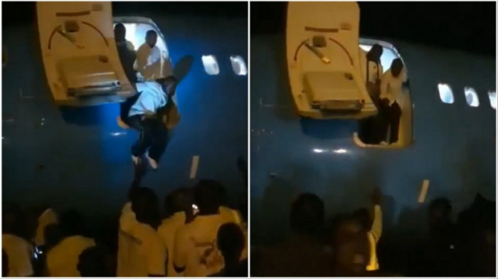 Putnici u Kongu zbog nedostatka stepenica iskakali iz aviona sa tri metra visine
