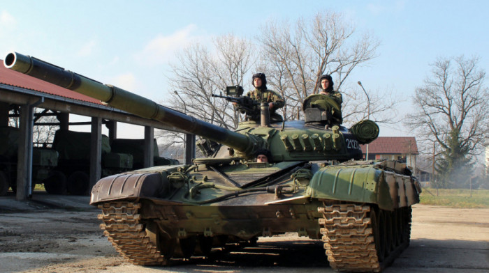 Ministarstvo odbrane: Počeo novi ciklus obuke za borbenu upotrebu tenkova M-84