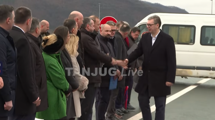 Vučić na ceremoniji otvaranja deonice Moravskog koridora: Povezuju se Vrnjačka Banja i Kraljevo