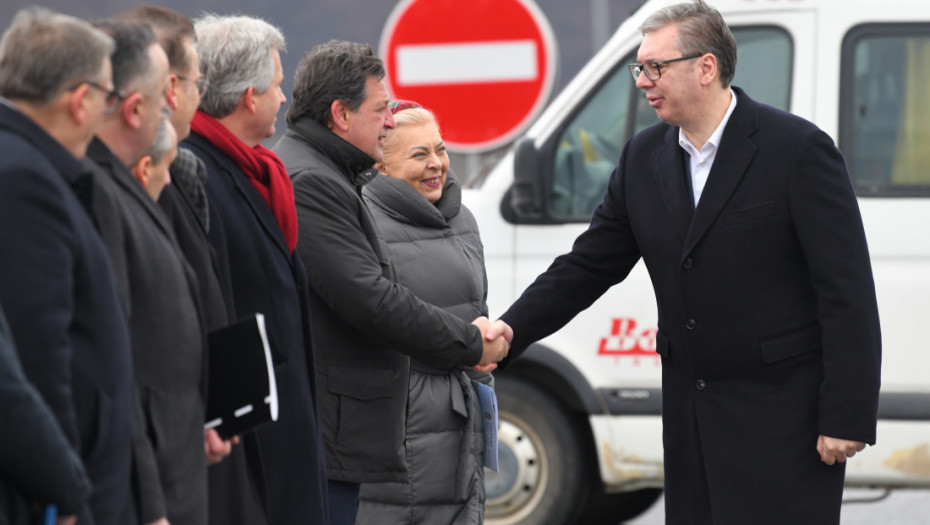 Vučić na otvaranju deonice Moravskog koridora: Srbija se gradi, od juna iz Kraljeva do Beograda za sat i po vremena