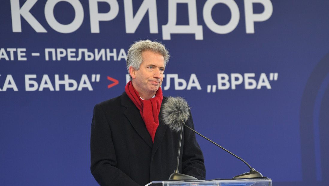 Ferguson: Moravski koridor spona između svih delova Srbije, radujemo se novim projektima