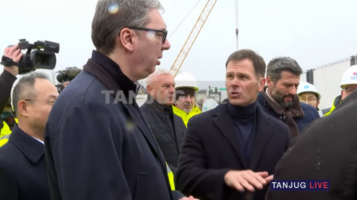 Vučić na starom Sajmištu: Obilazi radove na izgradnji Novog savskog mosta DRAFT
