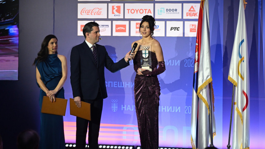 Angelina Topić i Aleksandar Komarov najuspešniji sportisti Srbije u 2025. godini